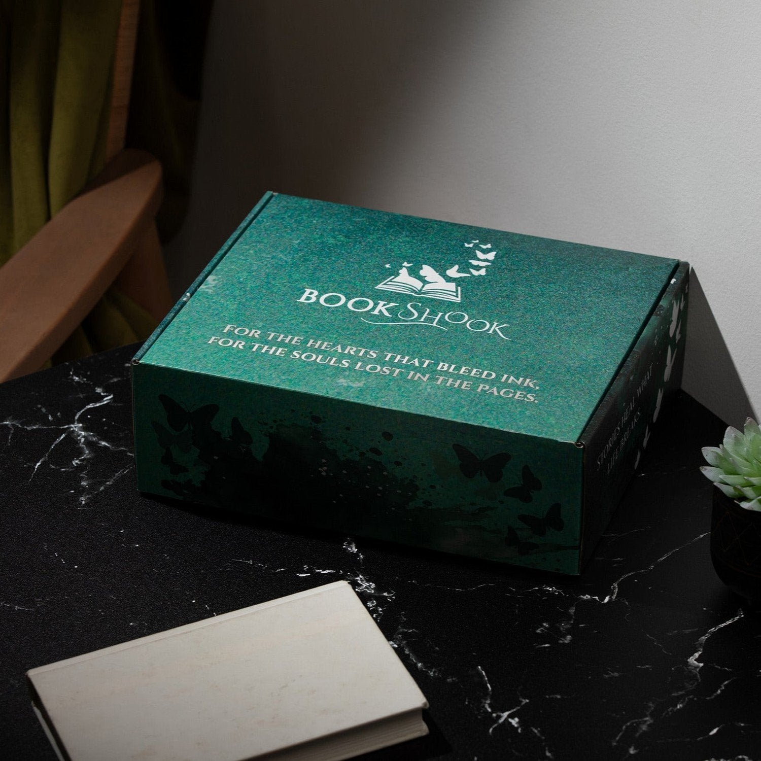 Grief Box on black marble